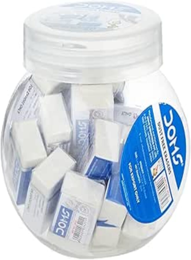 Doms Dust Free Erasers 20-Pieces Set